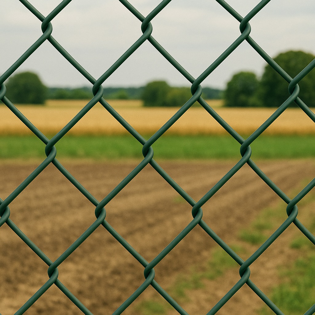 Grillage simple torsion renforcé pour terrain de tennis – hauteur 3 mètres, fil Ø3,5 mm plastifié vert RAL 6005